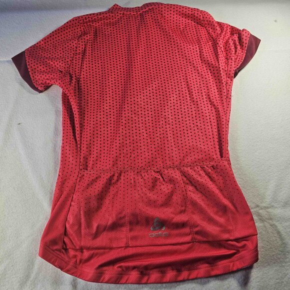 Odlow Women's Stand-up collar Full Zip Essential Jersey, S, Paradise Pink - Picture 2 of 10